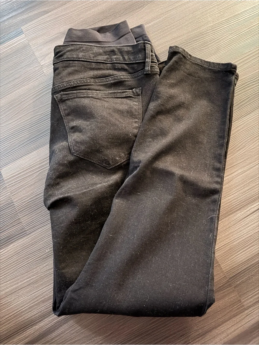 Old Navy Maternity Rockstar Super Skinny black jeans plus size 16 Long